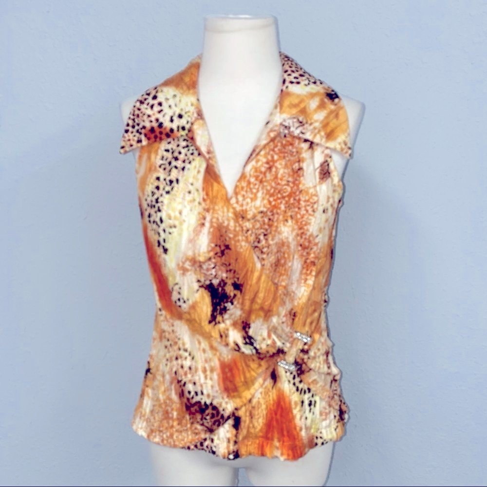 Women’s Victor Costa tank blouse sz 4